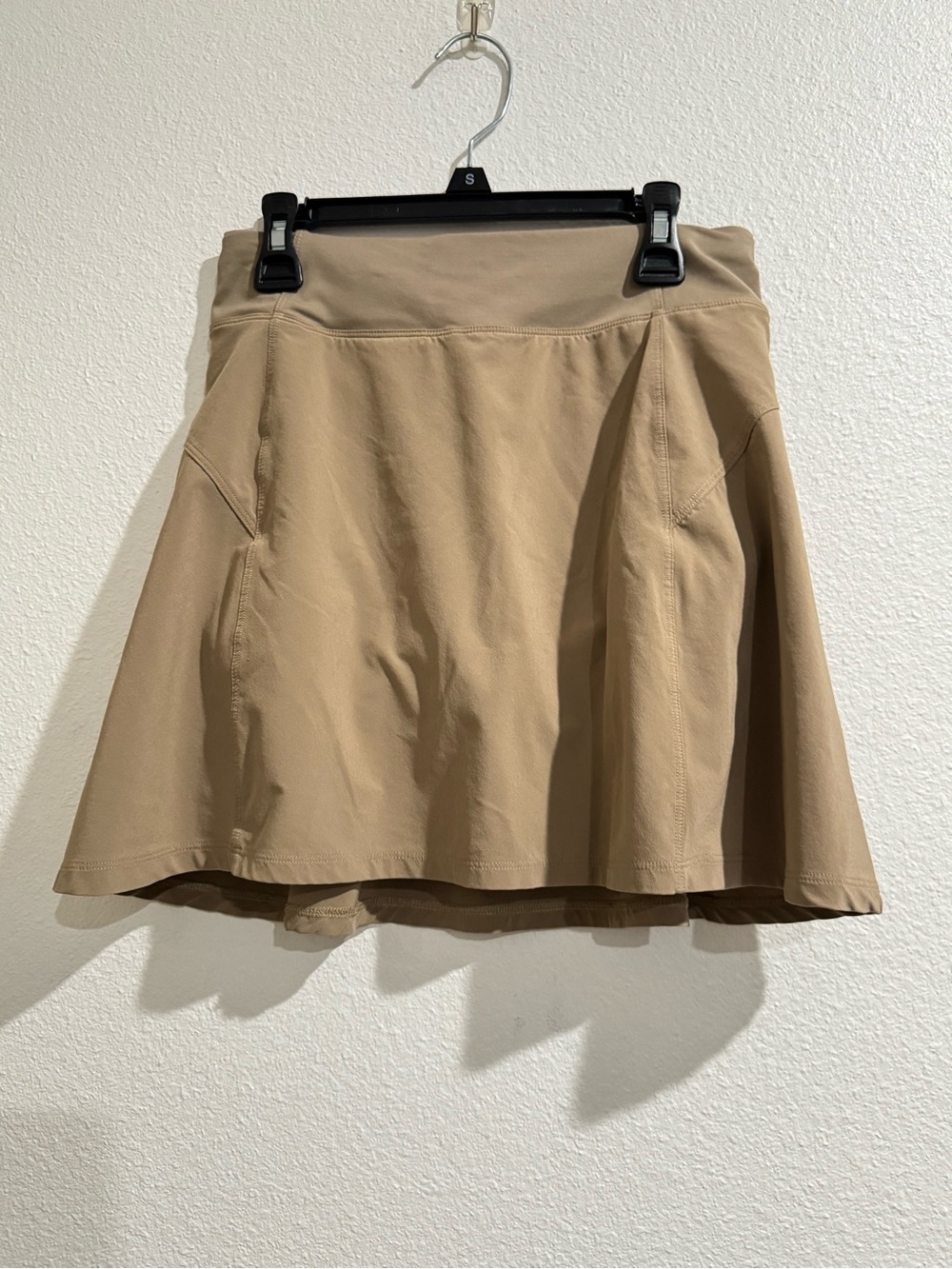 Athleta Tan Flared Active Skort